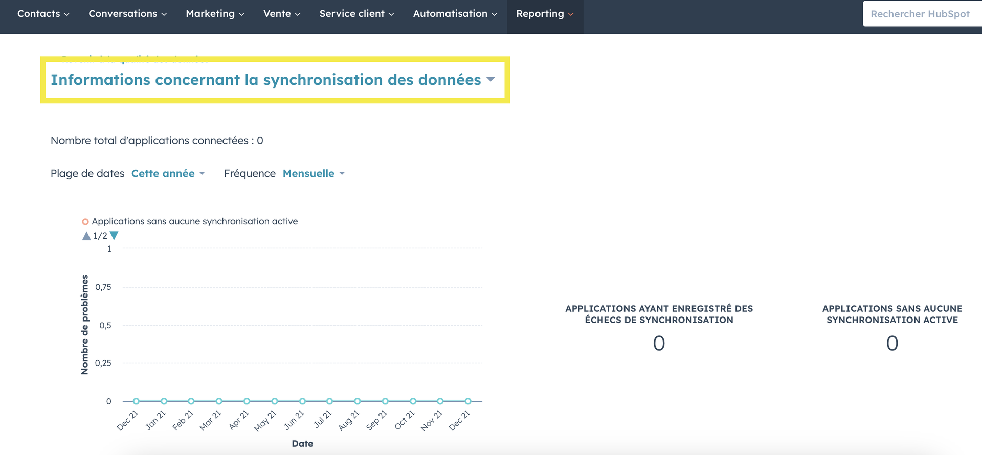 Synchroisation des applications_HubSpot