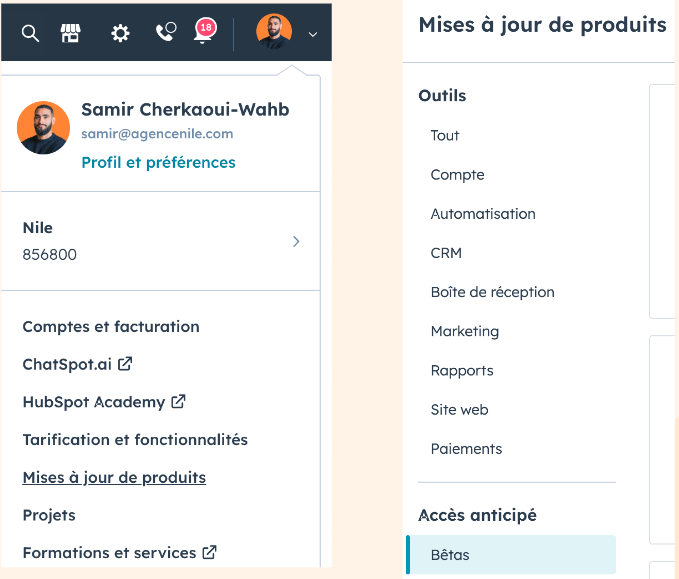ou-trouver-betas-Hubspot