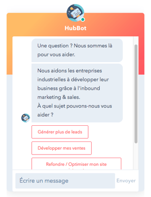 Façons d'utiliser le chat pour générer des leads dans l'industrie